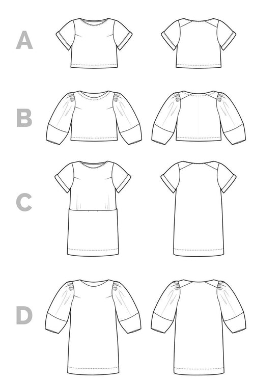 Closet Core Patterns Cielo Top and Dress