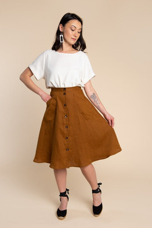 Closet Core Patterns Fiore Skirt