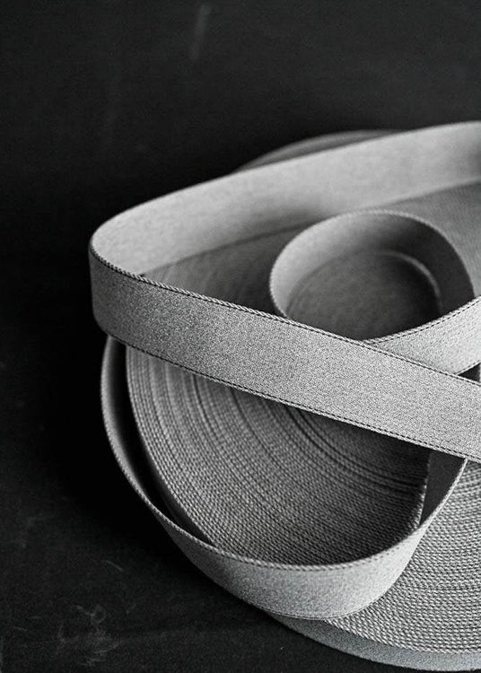 Howell Marl Grey 38mm Webbing - PER QUARTER METRE