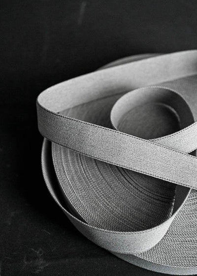 Howell Marl Grey 38mm Webbing - PER QUARTER METRE