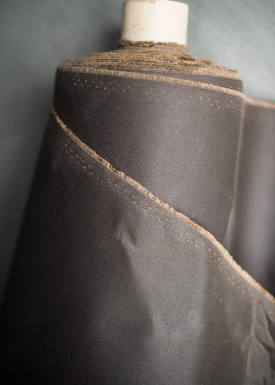 Chocolate Cotton Oilskin