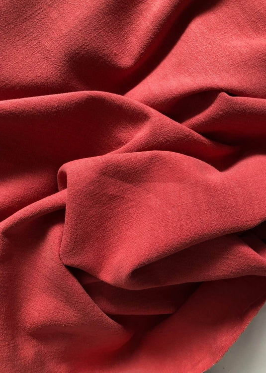 Washer Heavy Weight Linen - Paprika