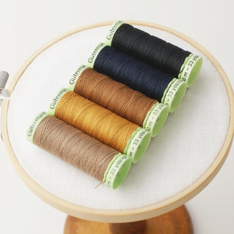 Gutermann Topstitching Thread - Antique Nickel