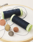 Gutermann Topstitching Thread - Dark Navy