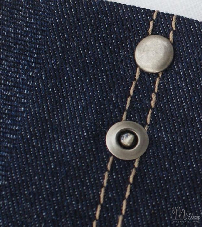 Jeans Rivets - pack of 10. Antique Nickel.  Ring 9mm