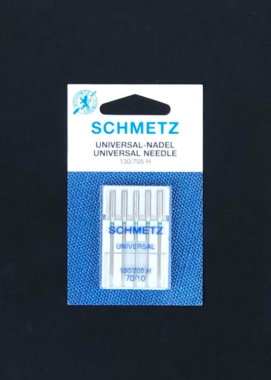 Schmetz Sewing Machine Needles - Universal 70/10.  Light weight cloth