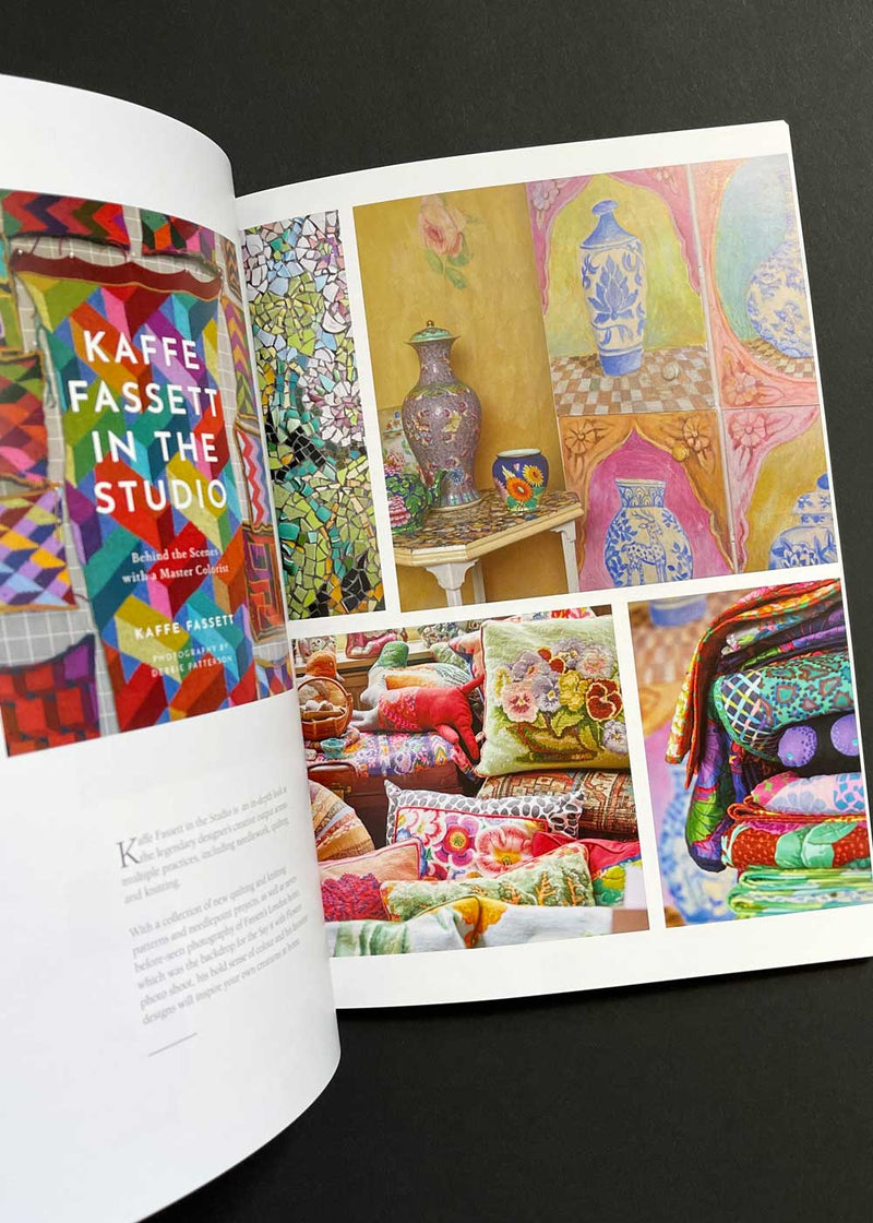 Say It With Flowers, Kaffe Felted Tweed, Rowan. Print Knitting Pattern Book