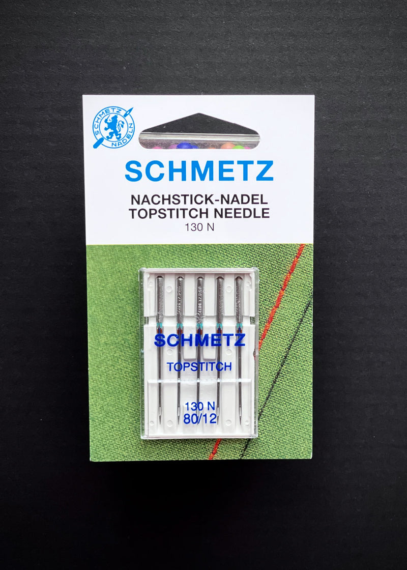 Schmetz Sewing Machine Needles - Topstitch 80/12