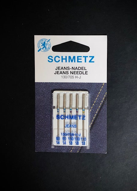 Schmetz Sewing Machine Needles - Jeans and Denim.  Assorted
