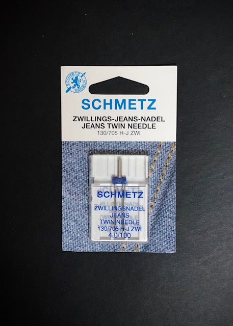 Schmetz Sewing Machine Needles - Jeans and Denim.  Twin Needle