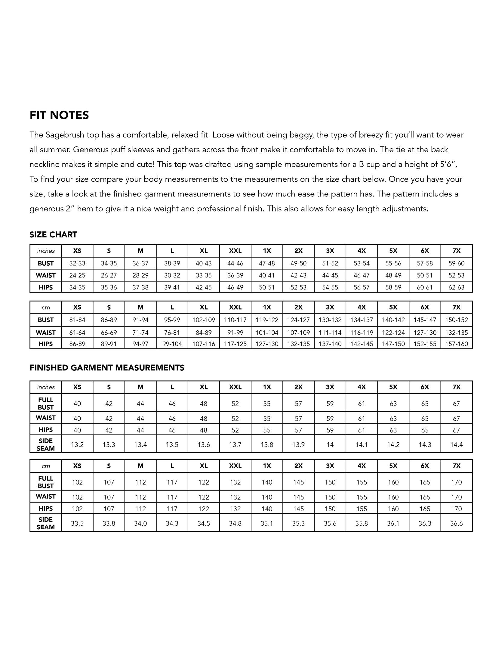Friday Pattern Company - Sagebrush Top