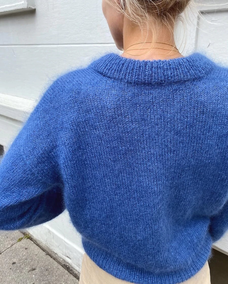 Stockholm Sweater V Neck. Petite Knit. Knitting Pattern