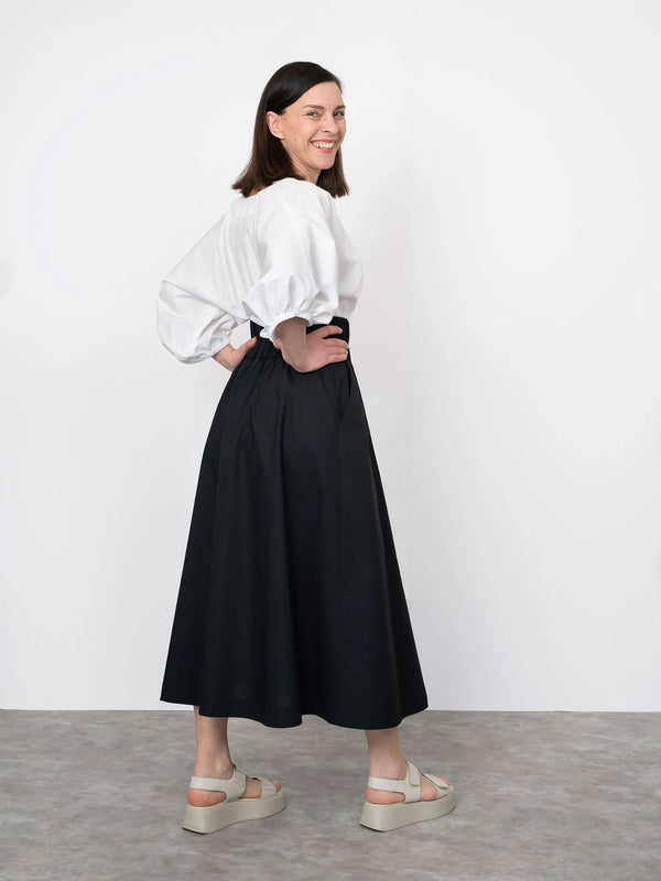 The Assembly Line - V-Neck Cuff Top