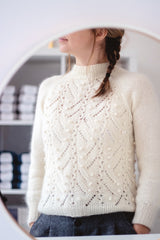 Wisteria Sweater, Along Avec Anna. Knitting Pattern