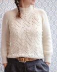 Wisteria Sweater, Along Avec Anna. Knitting Pattern