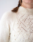 Wisteria Sweater, Along Avec Anna. Knitting Pattern
