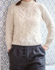 Wisteria Sweater, Along Avec Anna. Knitting Pattern