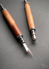 Hand Crafted Wooden Tailor's Awl & Seam Ripper