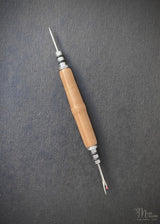 Hand Crafted Wooden Tailor's Awl & Seam Ripper